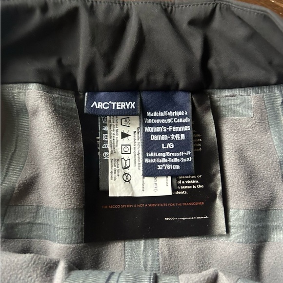 Arc'teryx Vintage Theta AR Original Ski Snow Pants Gore-Tex WOMENS Men’s 34x32 - Picture 11 of 16